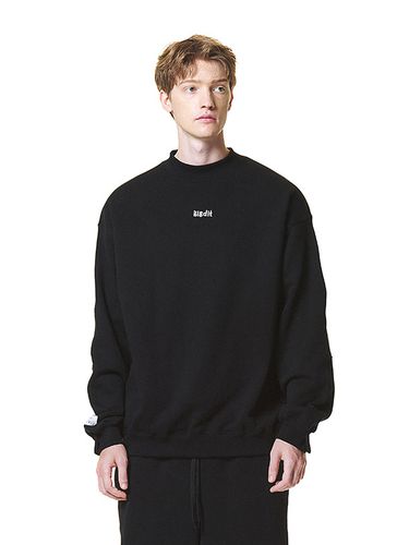 Half Neck Ribbed Sweatshirt_Black - ILLEDIT - Modalova