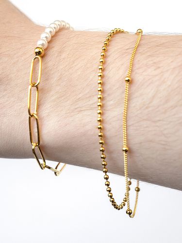 A Pua Layered Chain Bracelet - L’OMBRILLANT - Modalova