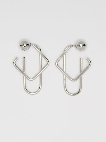 O.S Layered Earrings_Silver - viollina - Modalova