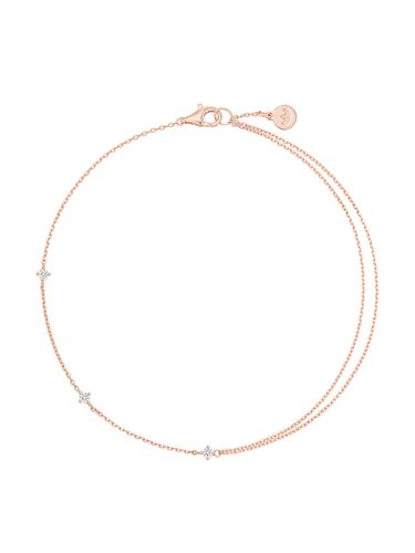 LALA J Unbalanced Anklet ( JJLJAQ1BF324SR230 ) - J.ESTINA - Modalova