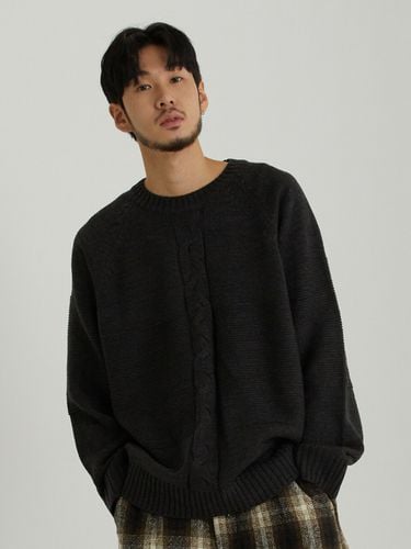 Raglan Sweater _ Charcoal - OTHERFITS - Modalova