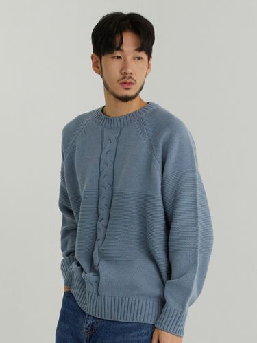 Raglan Sweater _ Blue Grey - OTHERFITS - Modalova