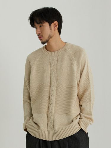 Raglan Sweater _ Beige - OTHERFITS - Modalova