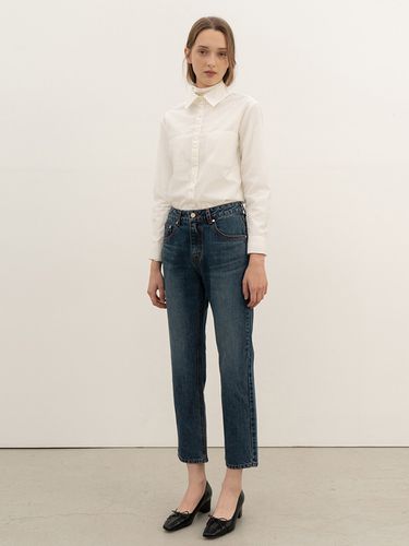 Organic Straight Jeans_Blue - KINDERSALMON - Modalova