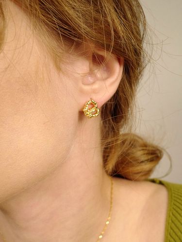 Pretzel Earring - fiore - Modalova