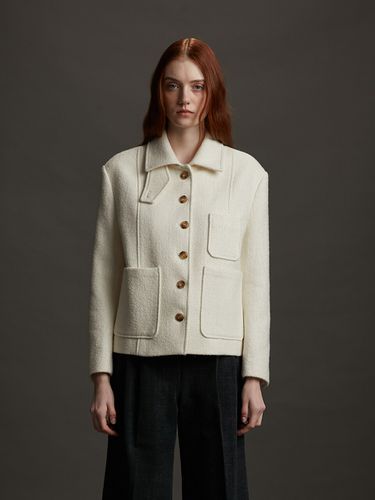 Wool Alpaca Blend Three Pocket Jacket - AEER - Modalova