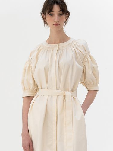 Essential] Original Balloon Dress_Cream - KINDERSALMON - Modalova