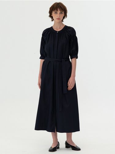 Essential] Original Balloon Dress_Navy - KINDERSALMON - Modalova