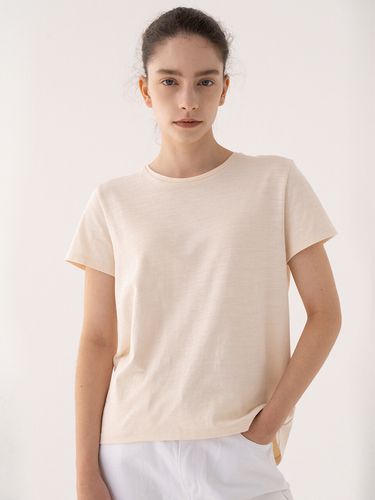 Slub Jersey Top milk - KINDERSALMON - Modalova