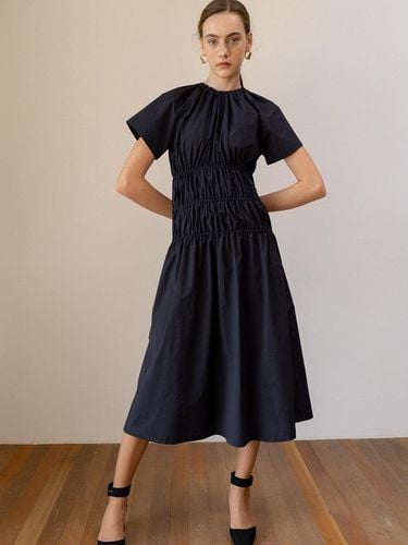 Sharring Dress Navy - KINDERSALMON - Modalova