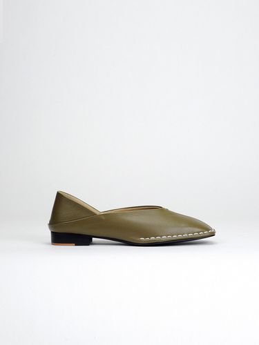 Nika Flat Shoes - Khaki - SCOMBER - Modalova