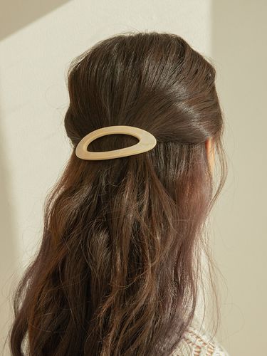 Marble Round Hairpin - Primaute - Modalova