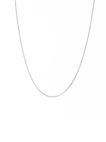 Silver Chain Necklace - Primaute - Modalova