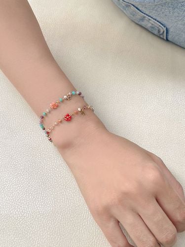 Star In Flower Bracelet - Primaute - Modalova