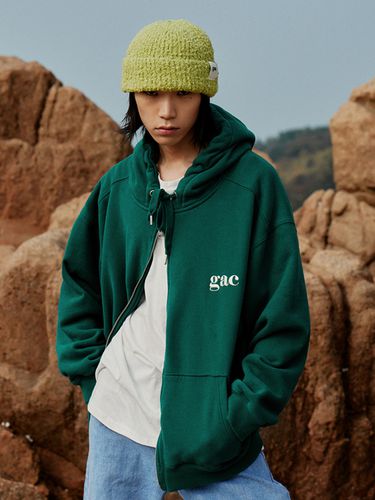 HOODIE ZIP-UP Green - GAC - Modalova