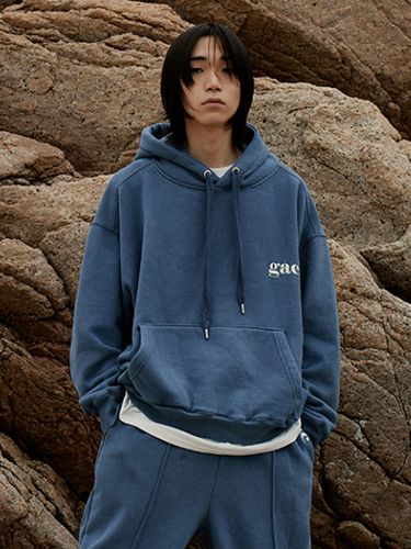 LOGO HOODIE blue - GAC - Modalova