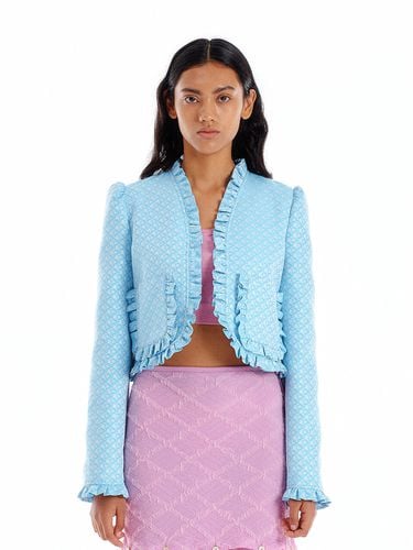 Uromi Frilled Short Jacket () - EENK - Modalova