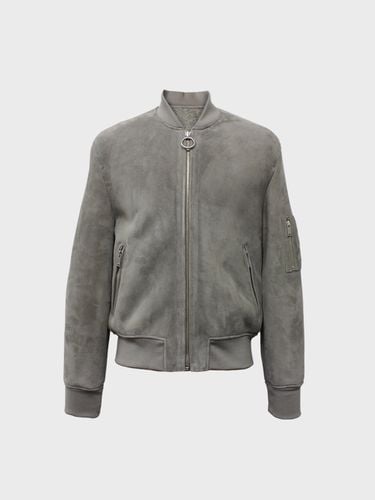 MA-1 Real Leather Jacket Khaki - MUGUET - Modalova