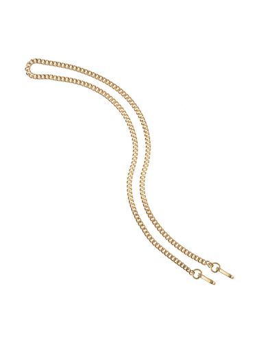 Satin slim gold chain - SEMICODE - Modalova