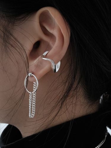 Bold wave earcuff - reinheart - Modalova