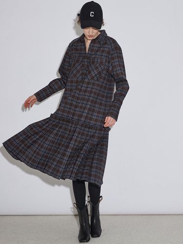 British Check Dress (2 Colors) - Sweet One Eighty - Modalova