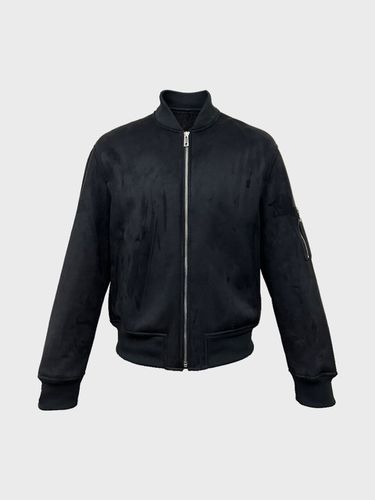 MA-1 Faux Mustang Jacket _ Black - MUGUET - Modalova