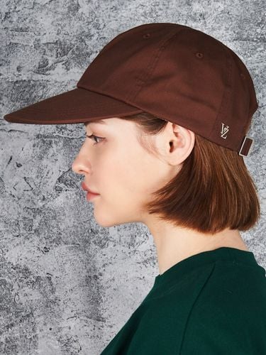 Ordinary Overfit Cotton Ball Cap_Brown - VARZAR - Modalova