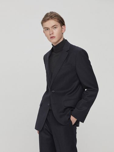 Pick Stitched Suit Jacket Navy - STAN ARD - Modalova