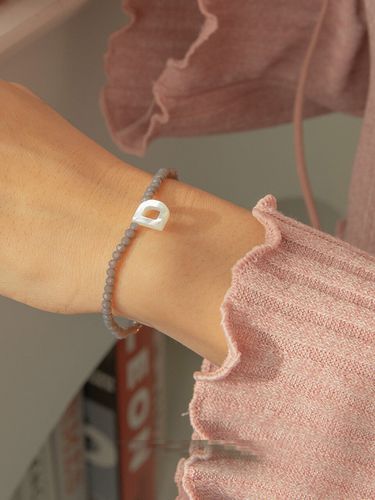 INITIAL BEAM BRACELET - 2 COLORS - Primaute - Modalova