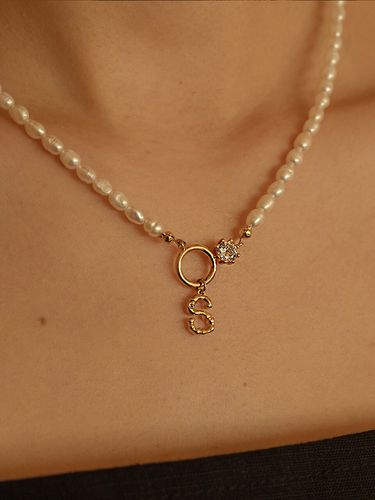 SHINING YOUR INITIAL NECKLACE - Primaute - Modalova