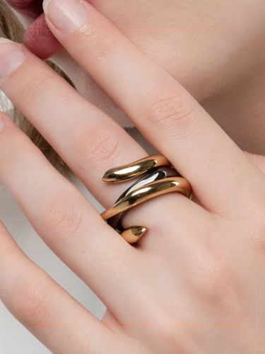 Combi Layer Ring_Gold - MOI studio - Modalova