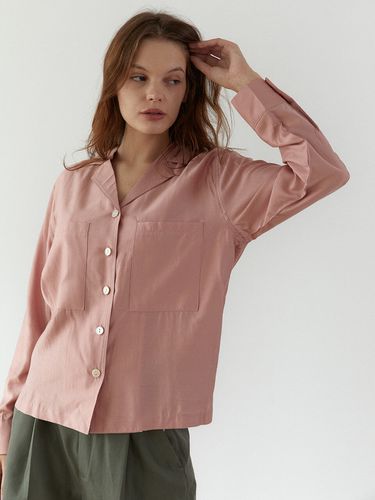 Double Stitch Blouse (Pink) - molto - Modalova