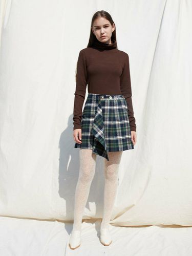 Kaila Skirt _ Green Tartan - 02 ARMOIRE - Modalova