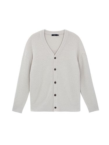 Semi-oversized Fisherman Cardigan - EZIO - Modalova