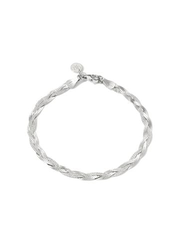 Plain Dia Silver Bracelet - Pepe Zoo - Modalova