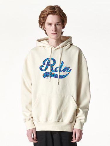 RDN Flower Fleece-Back Hoodie Cream - RADINEO - Modalova