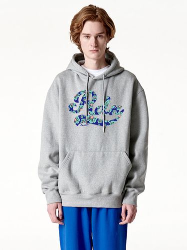 RDN Flower Fleece-Back Hoodie Grey - RADINEO - Modalova