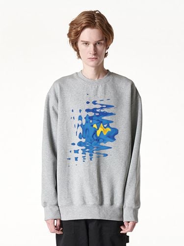 Wave Flower Fleece-Back Sweatshirt - RADINEO - Modalova