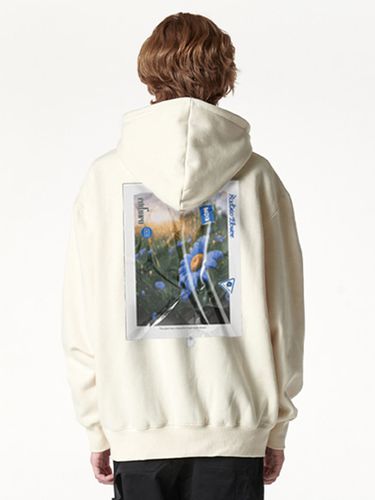 Triangle Flower Fleece-Back Hoodie - RADINEO - Modalova