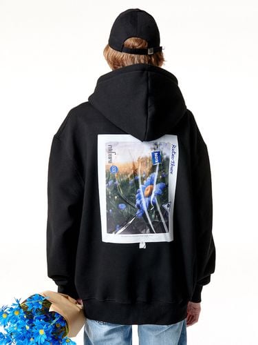 Triangle Flower Fleece-Back Hoodie - RADINEO - Modalova