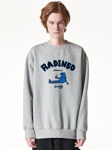 Cheers Fleece-Back Sweatshirt Grey - RADINEO - Modalova