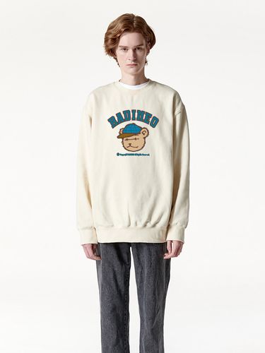 Bear Sweatshirt Cream - RADINEO - Modalova