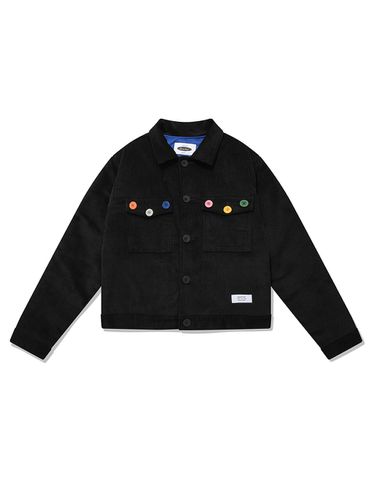 QT Quilting Corduroy Jacket Black - QUIETIST - Modalova