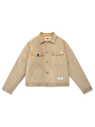 QT Quilting Corduroy Jacket Beige - QUIETIST - Modalova