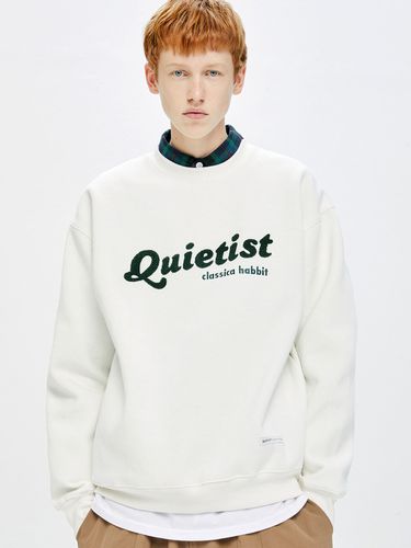 QT Logo Sweats-Shirt Cream - QUIETIST - Modalova