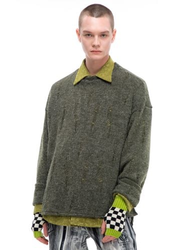 Damage Knit (Khaki) - The GREATEST - Modalova