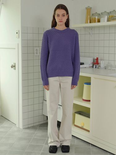 Cashmere Sweater (Purple) - TRWA - Modalova