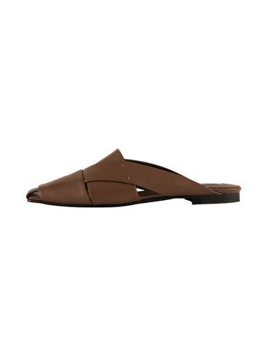 V Wrap Stitched Flats - Marone - Reike Nen - Modalova