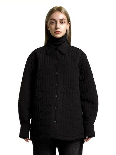 Letter b Quilted Padded Shirt () - BISCUITSHOP - Modalova