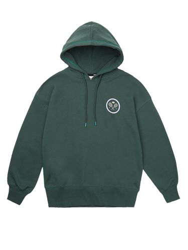 Tennis Club Hoodie - Fine Green - AKIII CLASSIC - Modalova